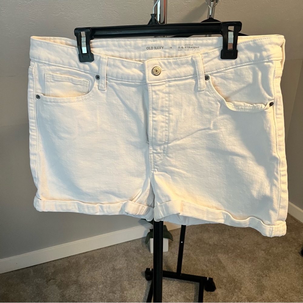 White Shorts